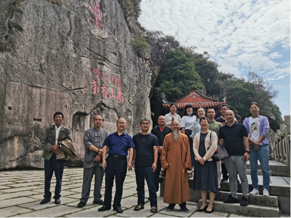 市农科所参与筹建清源山南台寺香药文化园